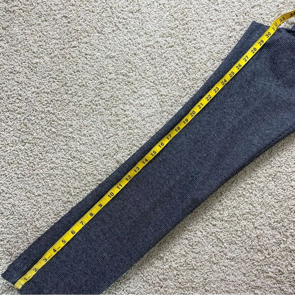 WHITE HOUSE BLACK MARKET NWT The Slim Trouser Pant Gray Mini Houndstooth Size 2L - Picture 8 of 10